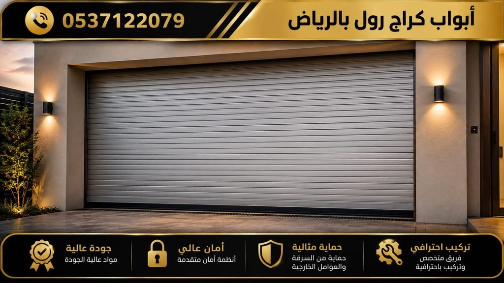أبواب كراج رول بالرياض