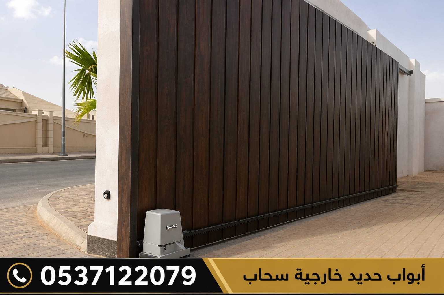 بوابة كراج سحاب خارجي
